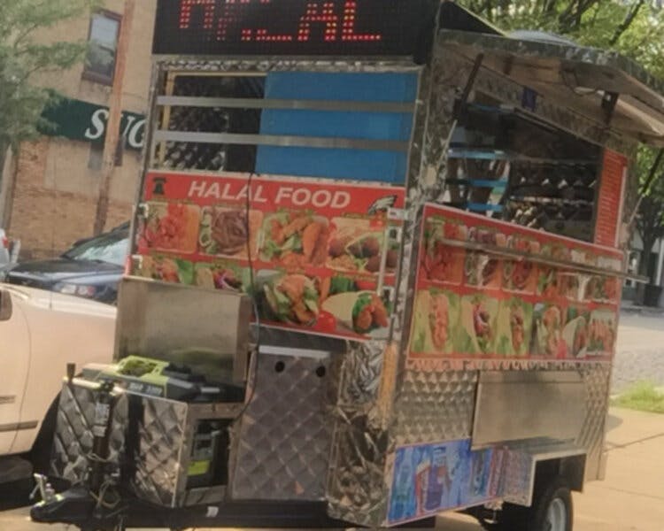 Halal food truck