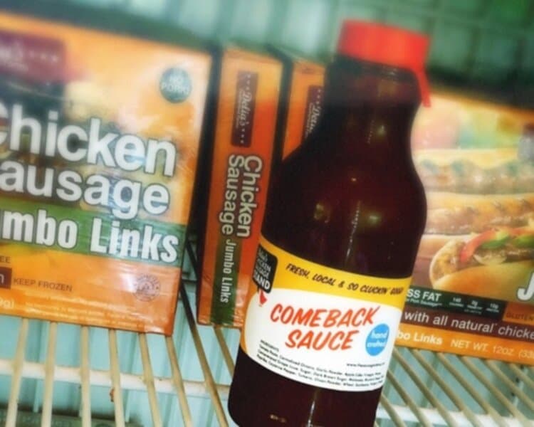 Delia's Chicken Sausage Stand